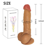 Load image into Gallery viewer, 6.3&quot;，7.0&quot;，7.5&quot;，9.3&quot;，9.5&quot;Medical Grade Silicone Realistic Dildo
