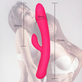 Load image into Gallery viewer, Rabbit Vibrator Dual Motor Wave Vibration Rechargeable