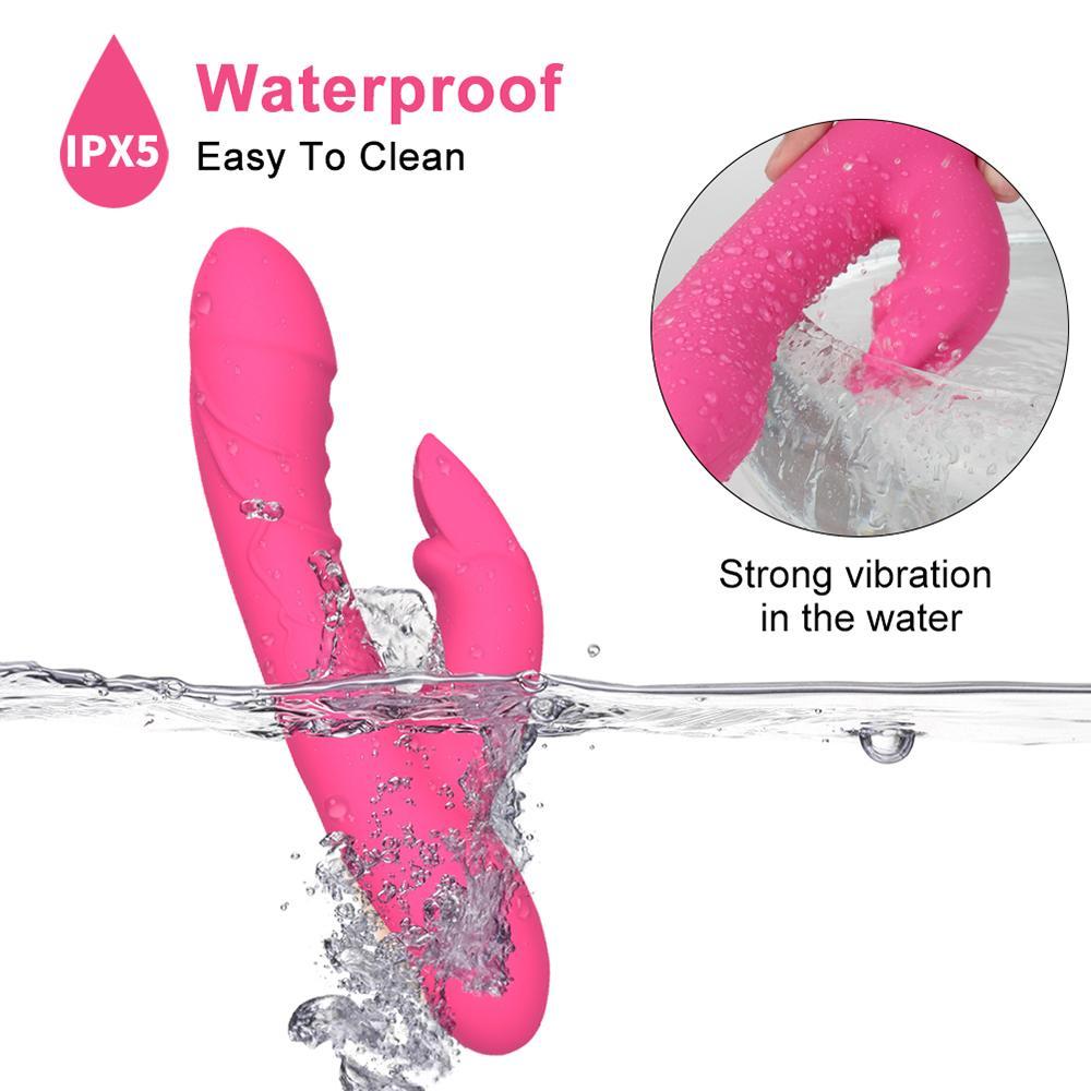 G-Spot Rabbit Vibrator Penis And Raised Surface Design