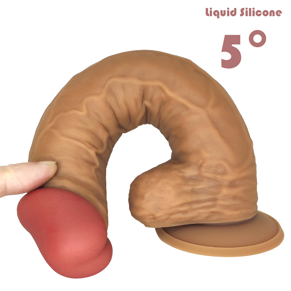 medical grade silicone dildo realistic suction cup