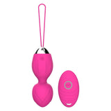 Load image into Gallery viewer, Vibrator Egg Mini Rechargeable Vibe Ball Rose Red Kegel Balls