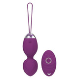 Laden Sie das Bild in den Galerie-Viewer, Vibrator Egg Mini Rechargeable Vibe Ball Purple Kegel Balls
