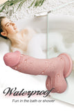 Charger l&#39;image dans la galerie, 8 Inch Ultra Realistic Skin Dildo With Moving Foreskin