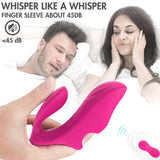 Load image into Gallery viewer, Clitoral And G-Spot Stimulator Finger Vibrator Remote Control
