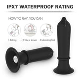 Load image into Gallery viewer, Removable 9 Vibration Anal Vibrator Prostate &amp; Vagina Plug
