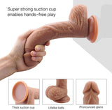 Charger l&#39;image dans la galerie, 9 Inch Ultra-Soft Silicone Realistic Dildo For Women