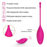 Load image into Gallery viewer, Love Egg With 10 Vibration Modes Bullet Vibrator Kegel Balls