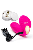 Charger l&#39;image dans la galerie, Yeain Heating Wireless Remote Silicone Strap-On Vibrator 4.3 Inch