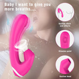 Load image into Gallery viewer, Suction Design Clitoral Vibrator 9 Modes