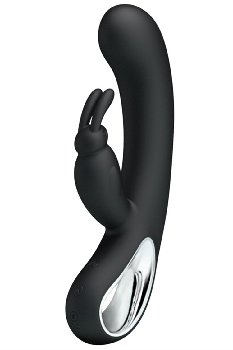 G Spot Rabbit Vibrator Sex Toys For Women Black / One Size