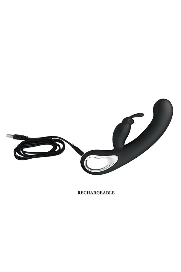 G Spot Rabbit Vibrator Sex Toys For Women Black / One Size