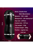 Charger l&#39;image dans la galerie, Male Masturbator Dual Hole Deep Throat Realistic Oral Vagina Sex Toy For Man Cup