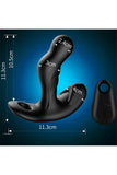 画像をギャラリー ビューアにロード Wireless Remote Control 360 ° Rotating Vibrating Male Prostate Massage Anal Plug Butt Adult Sex Toys