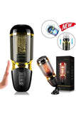 Laden Sie das Bild in den Galerie-Viewer, Fully Automatic Piston Telescopic Aircraft Cup Mens Sex Toys Real Vaginal Vibration Absorbers For