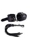 Load image into Gallery viewer, Handcuffs Spanking Flogger Nylon Erotic Toys For Adults Black / One Size Bondage Kit