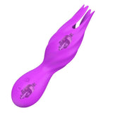 Load image into Gallery viewer, Double Motors 9 Kinds Mode Clitoral Vibrator Purple