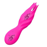 Load image into Gallery viewer, Double Motors 9 Kinds Mode Clitoral Vibrator Rose Red