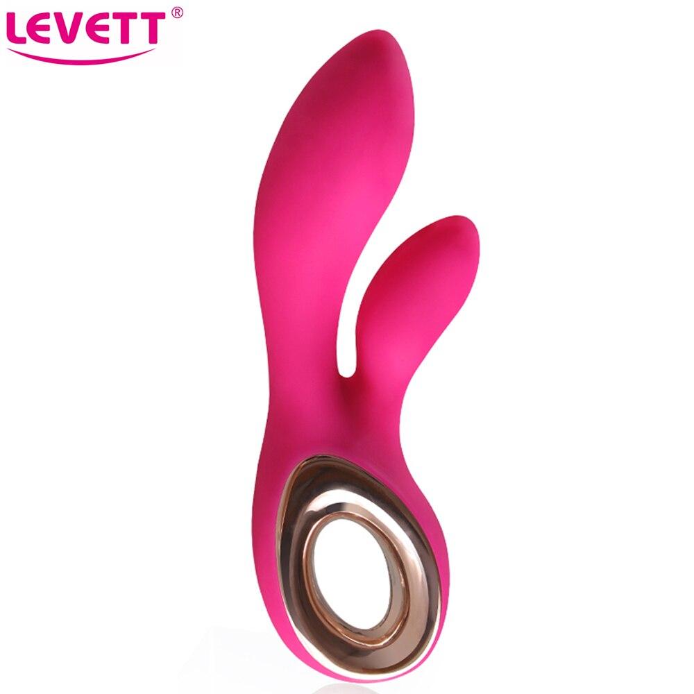 Rabbit Vibrator 11+11 Vibrating Modes G Spot Clitoris Stimulate Massager Dildo Adult Sexshop Erotic