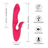 Laden Sie das Bild in den Galerie-Viewer, Rabbit Vibrator For Women Dildo Vibrators Vagina G Spot Clitoris Stimulator Vibrating Massager Adult