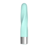 Load image into Gallery viewer, Rechargeable Bullet Vibrator Lipstick Flirt Stimulator Light Cyan
