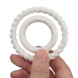 Charger l&#39;image dans la galerie, Flexible Erection Dual Cock Penis Ring Multi-Use