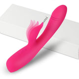 Laden Sie das Bild in den Galerie-Viewer, Dildo Rabbit Vibrator Sex Toy For Women Wand Massager G Spot Clitoris Stimulate Adult Usb Heated