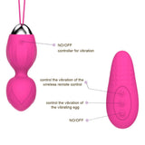 Load image into Gallery viewer, Silicone Bullet Vibrator With Special Remote Control Kegel Balls