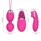 Load image into Gallery viewer, Silicone Bullet Vibrator With Special Remote Control Kegel Balls