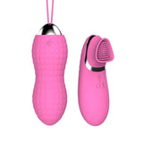 画像をギャラリー ビューアにロード G-Spot Stimulator Bullet Vibrator 10 Modes Pink Kegel Balls