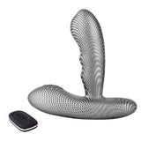 Charger l&#39;image dans la galerie, Heating Prostate Massager 3 Moving And 16 Vibration Modes Silver