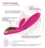 Load image into Gallery viewer, Waterproof G-Spot Masaaage Rabbit Vibrator Rechargeable