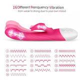 Load image into Gallery viewer, Heating Rabbit Vibrator Soft Head 16 Vibration Modes