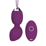 Load image into Gallery viewer, Bullet Vibrator Clitoral Massager 10 Vibration Patterns Purple Kegel Balls