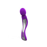 Load image into Gallery viewer, Realistic Wand Vibrator Handheld Massager Rechargeable Purple