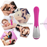 Charger l&#39;image dans la galerie, Rechargeable Dildo G-Spot Vibrator Vagina Stimulation
