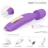 画像をギャラリー ビューアにロード 16 Modes Vibrator For Women Magic Wand Powerful Av Sex Toy G Spot Clitoris Stimulator Vibrating