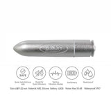 画像をギャラリー ビューアにロード 3Pcs/set Mini Bullet Vibrators Sex Toys For Women G-Spot Clitoris Stimulator Vibrating Finger