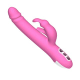 Load image into Gallery viewer, Usb Charging G-Spot Clitoris Stimulation Rabbit Vibrator Pink