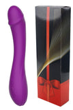 Load image into Gallery viewer, Rechargeable G-Spot Realistic Dildo Vibrators For Women Purple / One Size Vibrator