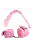 Load image into Gallery viewer, Handcuffs Spanking Flogger Nylon Erotic Toys For Adults Pink / One Size Bondage Kit