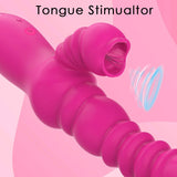 画像をギャラリー ビューアにロード Powerful Thrusting G Spot Tongue Licking Vibrator Clitoral