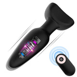 Load image into Gallery viewer, Pulsating Butt Plug Thrusting Anal Vibrator With Remote Control