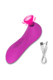 Laden Sie das Bild in den Galerie-Viewer, Suction Tongue Vibrator Vagina Sucking Sex Toy For Woman Oral Blowing Clitoris Stimulator