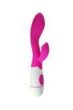 Load image into Gallery viewer, G-Spot Dual Vibrating Av Stick With Clitoris Stimulator Red / One Size G-Spot Vibrator