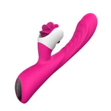 Load image into Gallery viewer, Premium Waterproof Climax Rabbit Vibrator Rose Red