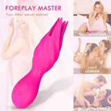 Load image into Gallery viewer, Double Motors 9 Kinds Mode Clitoral Vibrator