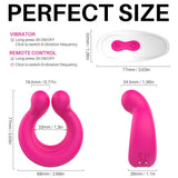Laden Sie das Bild in den Galerie-Viewer, Silicone Massage Ejaculation Remote Control Vibrating Cock Ring Penis