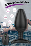 Load image into Gallery viewer, Silicone Rechargeable Anal Vibrator With 6 Vibration Modes Plug