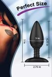 Load image into Gallery viewer, Silicone Rechargeable Anal Vibrator With 6 Vibration Modes Plug