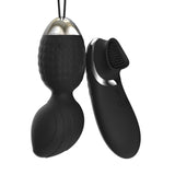 Laden Sie das Bild in den Galerie-Viewer, Silicone Wireless Remote Control Eggs Vibrator Vibrating Kegel Balls Black